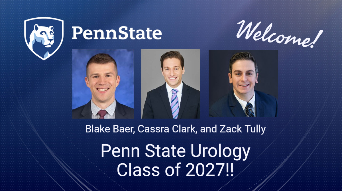 Penn State Urology tweet media