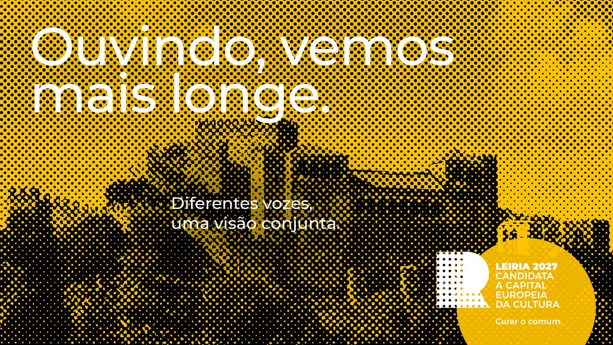 Arrancou, no passado dia 25 de janeiro, a campanha promocional da candidatura de Leiria a Capital Europeia da Cultura.
<a href="/REDE2027/">_REDECULTURA2027</a> #cultura