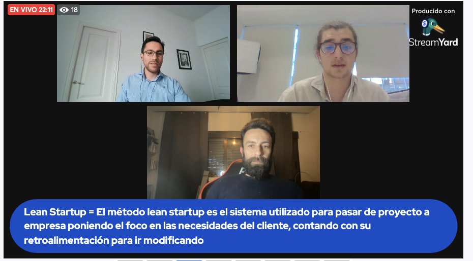 Ahora hablando de LEAN STARTUP!

youtube.com/watch?v=cB4urV…