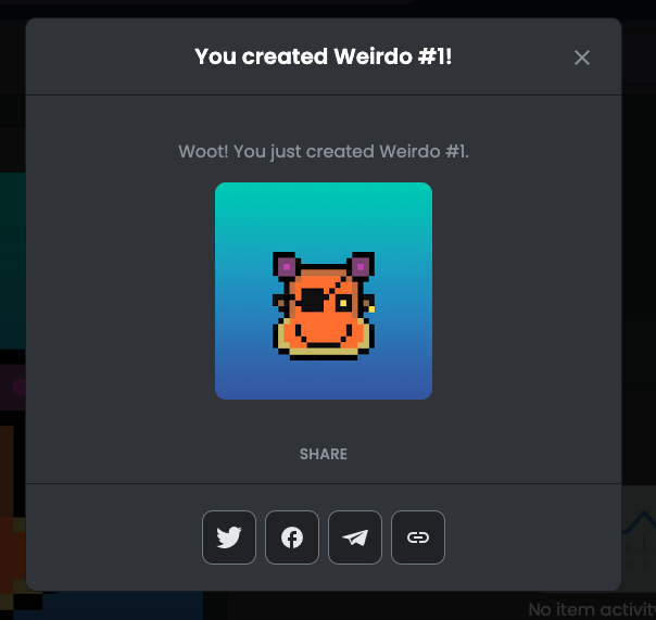 WeirdosGang's tweet photo. I just listed 1st Weirdo at OpenSea! For just 0.005 #ETH
1 FREE #NFT for the first 25 holders👾 who will win?

FREE GIVEAWAY TO CELEBRATEEE!🎉
Just:
1. Follow me @WeirdosGang 
2. Comment your expectations
3. RT

#NFTdrops #NFTCommunity #NFTGiveaway https://t.co/uzetdTTRxl