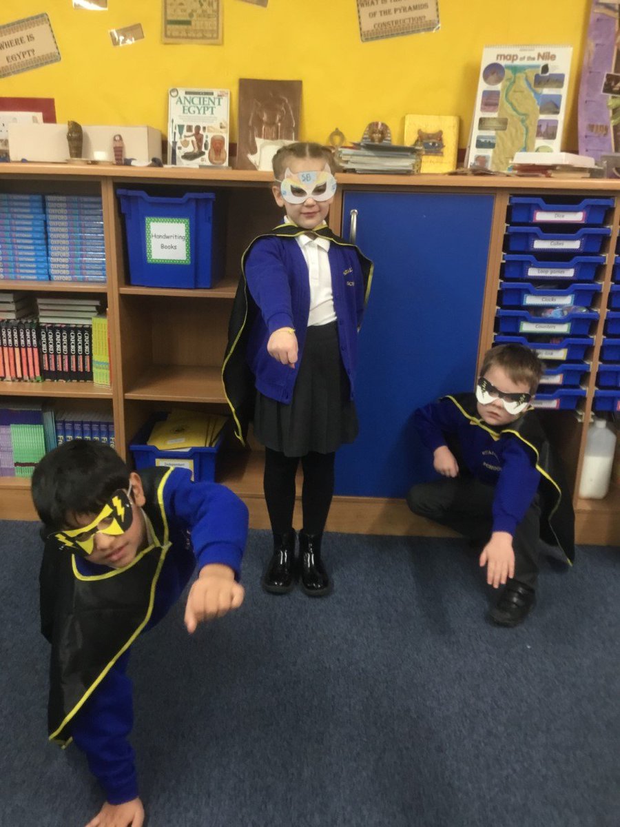 Some photos from Year 3's Superhero Day last week.