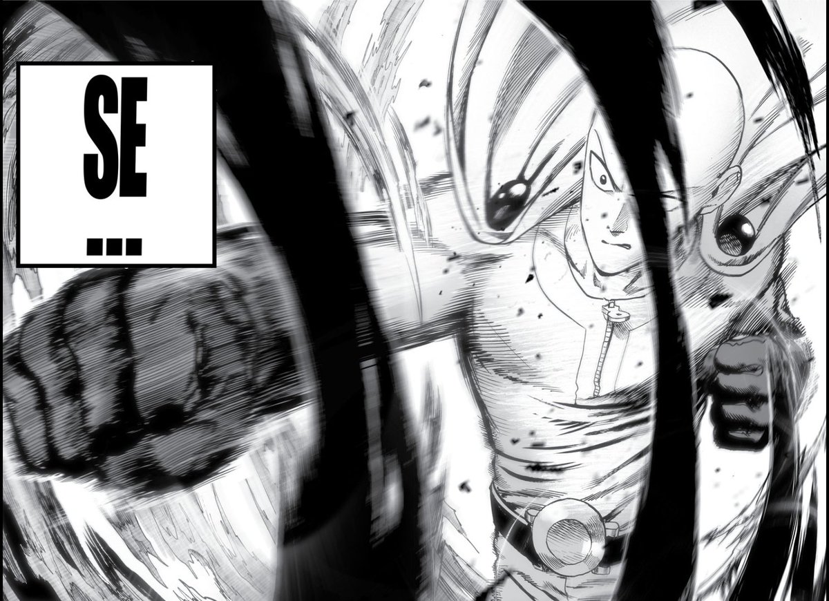 OverMangaCast's tweet photo. I love a good two-page spread, but then Murata pulls the 8-pager.
#OnePunchMan #Manga #Saitama #SeriousPunch #GloriousTwoPageSpreads https://t.co/4PJspRYmbb