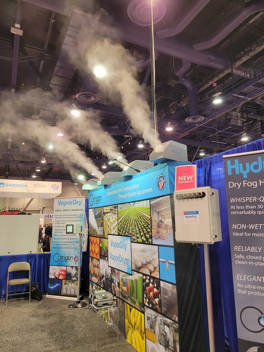 corriganmist's tweet photo. Follow the fog to booth N10226! #AHREXPO https://t.co/cb2C0pm1Xv