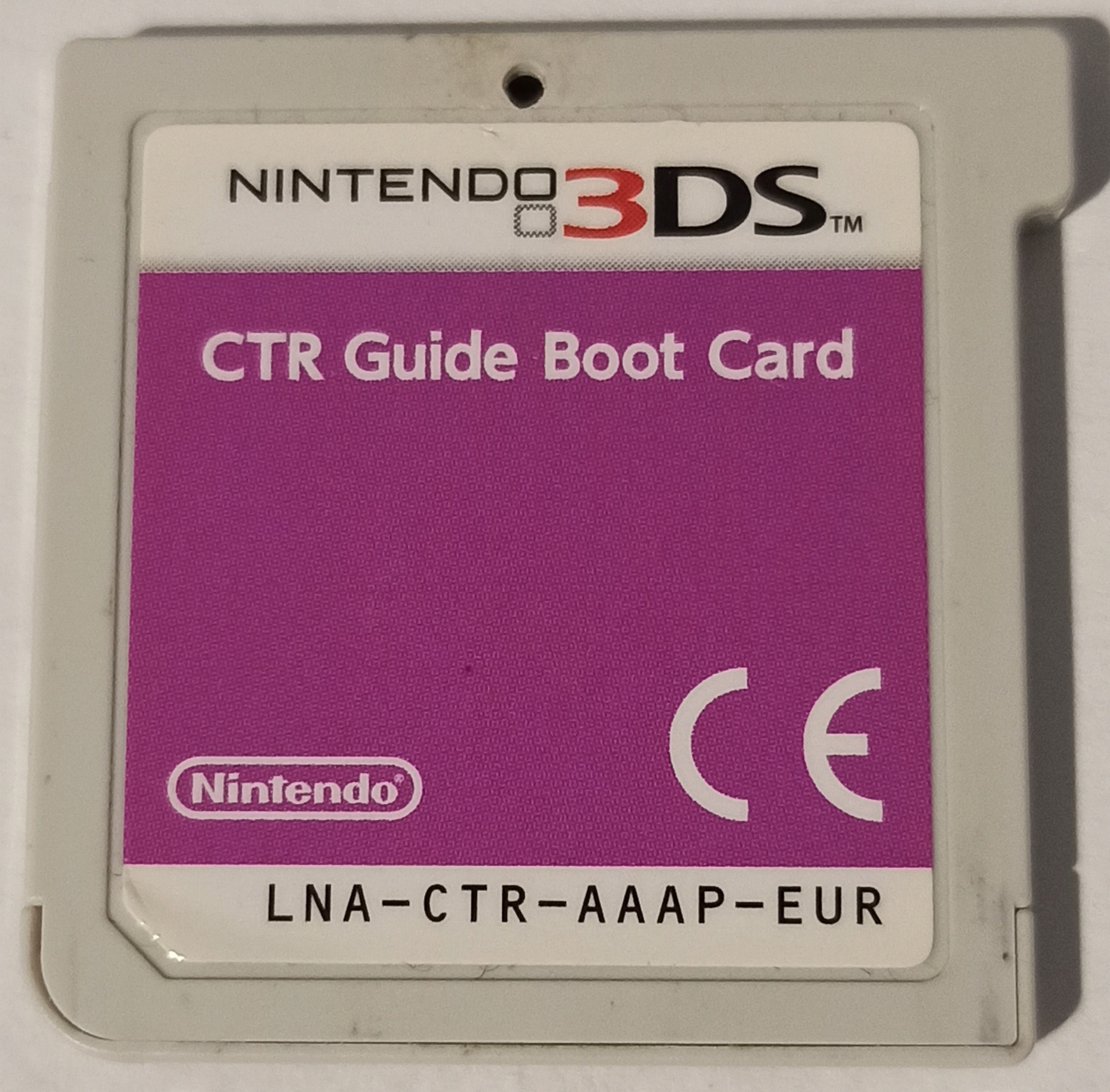 3DS Nintendo CTR FLASH CARD 16Gbit (E203344) CTR-008 開発用 3DS Nintendo CTR FLASH CARD 16Gbit (E203344) CTR-008 開発用