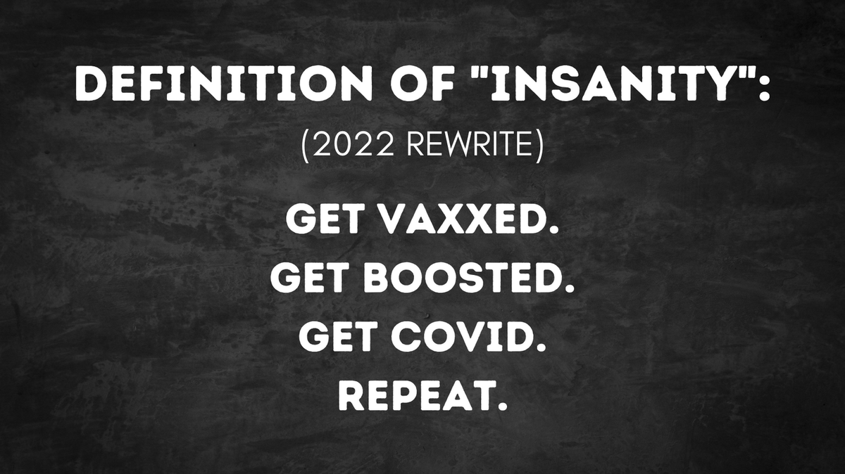 libertycounsel's tweet photo. We thought we'd follow the CDC's lead and rewrite a definition of our own.
#novaxmandates #insanity #stopvaxmandates #medicalfreedom https://t.co/wlxCvaI0cB