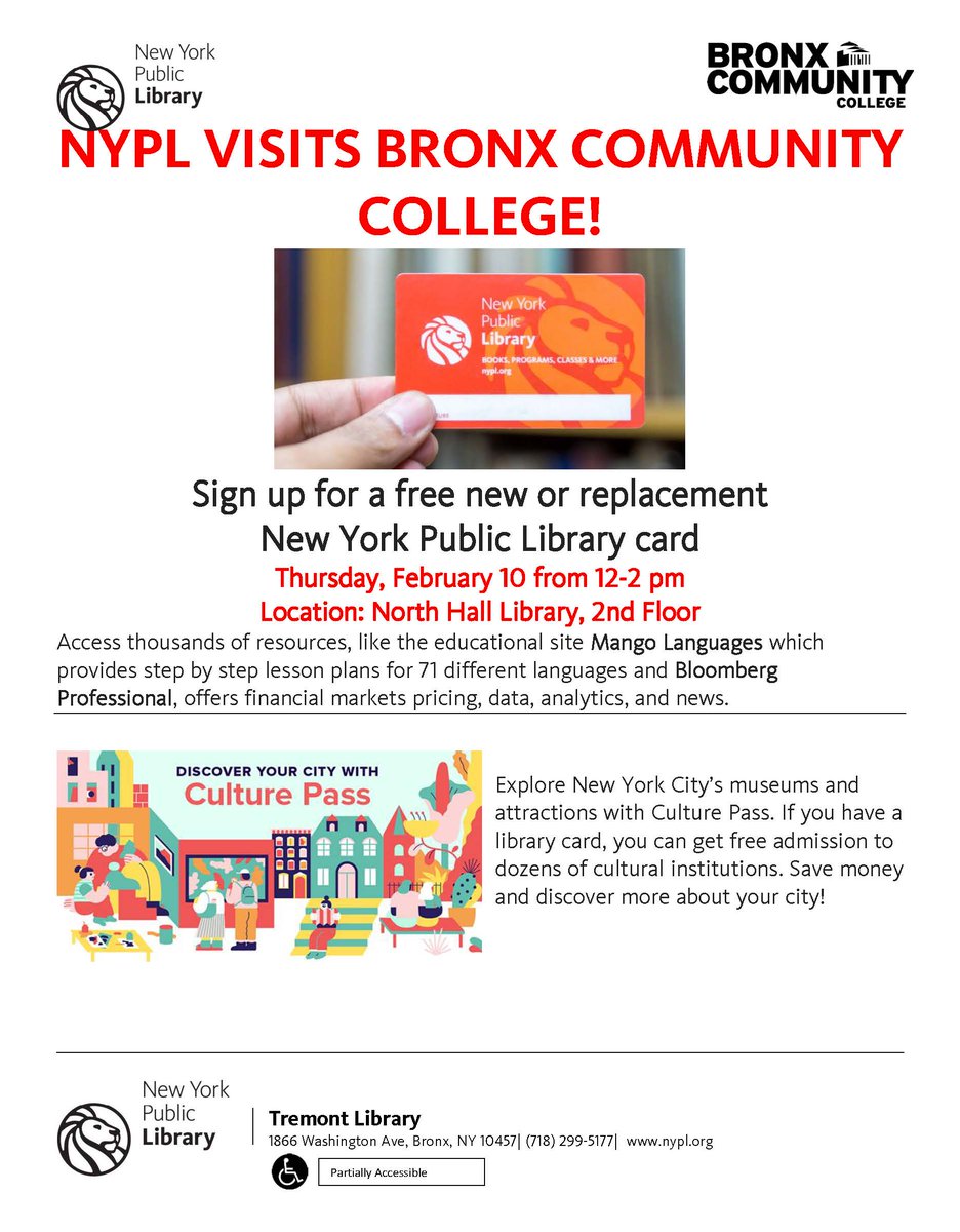 lgbqti's tweet photo. .@nypl wil be on campus! Get your #LibraryCard! A #StudentEssential https://t.co/uWRypEhgT9