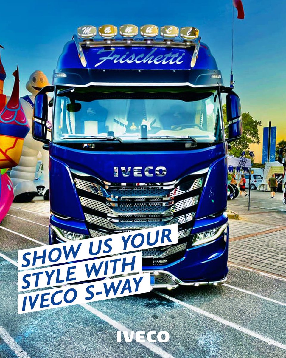 IVECOUK's tweet photo. The unmistakable style of each driver is clear from their customisation, share with us your IVECO S-WAY. #DriveTheNewWAY https://t.co/0yJHIGmMGu