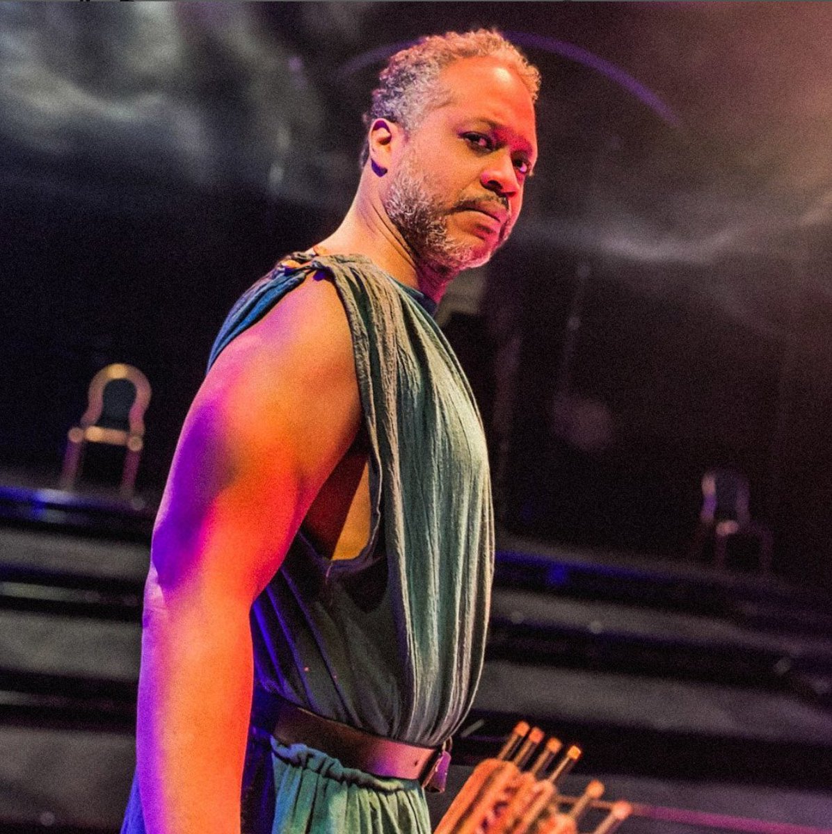 Steven Wright IS Philoctetes. 

THE CURE AT TROY is live and in person now through February 20. qtgrep.org/thecureattroy