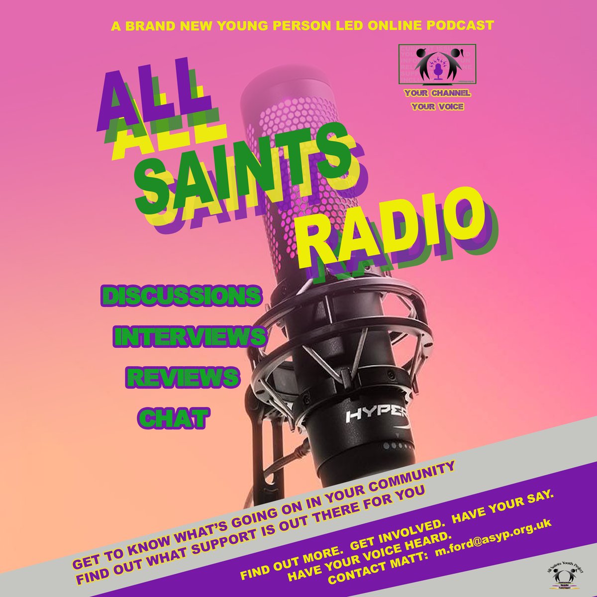 All Saints Youth Project tweet media