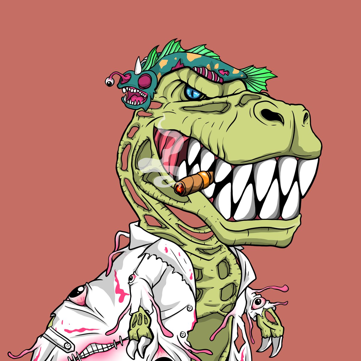 Mutant Dinos are HERE! #MDBC

Feb 1st, 2022, TONIGHT
24 Hour Mint for SockPass Holders
Exact Mint Time - TBD

We are giving away 3 DINOS!
👉 RT and LIKE this tweet
👉 Tag 1 friend (They will win one too!)

🎁 Winner in 24 hours!