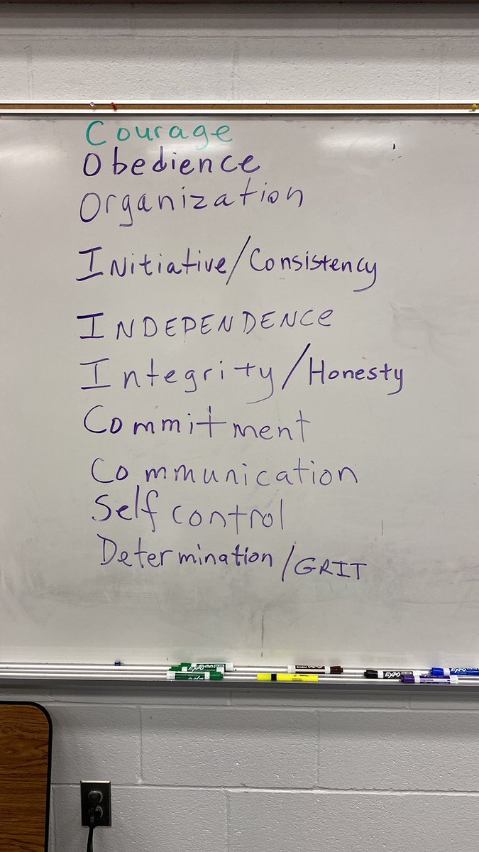 This is what we teach FIRST. Otherwise, nothing else matters! <a href="/Scott_T_MDJH/">Scott Taylor</a> <a href="/MDJH_Panthers/">McDonald Junior High School</a> #characterfirst