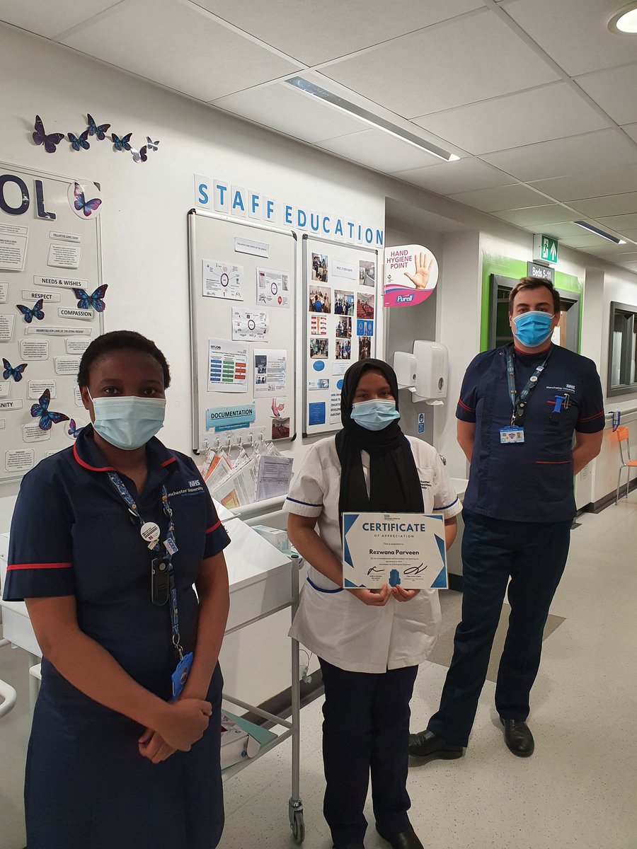 ClinicalEducatorPoet (@clinicalpoet) on Twitter photo Today on <a href="/MVCcmft/">MVCmft</a> - Faith, @tjc_2811 and I had the pleasure of presenting 2nd year <a href="/NMSW_UG/">UoM Nursing & Midwifery</a> student Rezwana with a certificate of appreciation. Rez has been a model student, hard working and professional. Thank you, and all the best for your future placements! <a href="/MFT_MRI/">Manchester Royal Infirmary</a> #nhs Today on <a href="/MVCcmft/">MVCmft</a> - Faith, @tjc_2811 and I had the pleasure of presenting 2nd year <a href="/NMSW_UG/">UoM Nursing & Midwifery</a> student Rezwana with a certificate of appreciation. Rez has been a model student, hard working and professional. Thank you, and all the best for your future placements! <a href="/MFT_MRI/">Manchester Royal Infirmary</a> #nhs