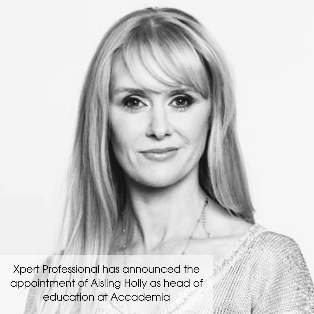 PBHJ_Ireland's tweet photo. Xpert Professional has announced the appointment of Aisling Holly as head of education at Accademia, the company’s training and education centre.

Read more about it here to find out why: https://t.co/uQZ7cQq9kg https://t.co/6zbpMgnCgR