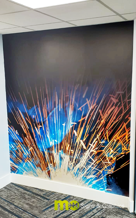 MMSignsGraphics's tweet photo. Today the Signs and Graphics fitters installed this bold and attention-grabbing feature wall for RGT Engineering, completely transforming the space. 👏

@Metamarkuk #FeatureWall #Vinyl #Standoffs https://t.co/TPGIZIP6AJ