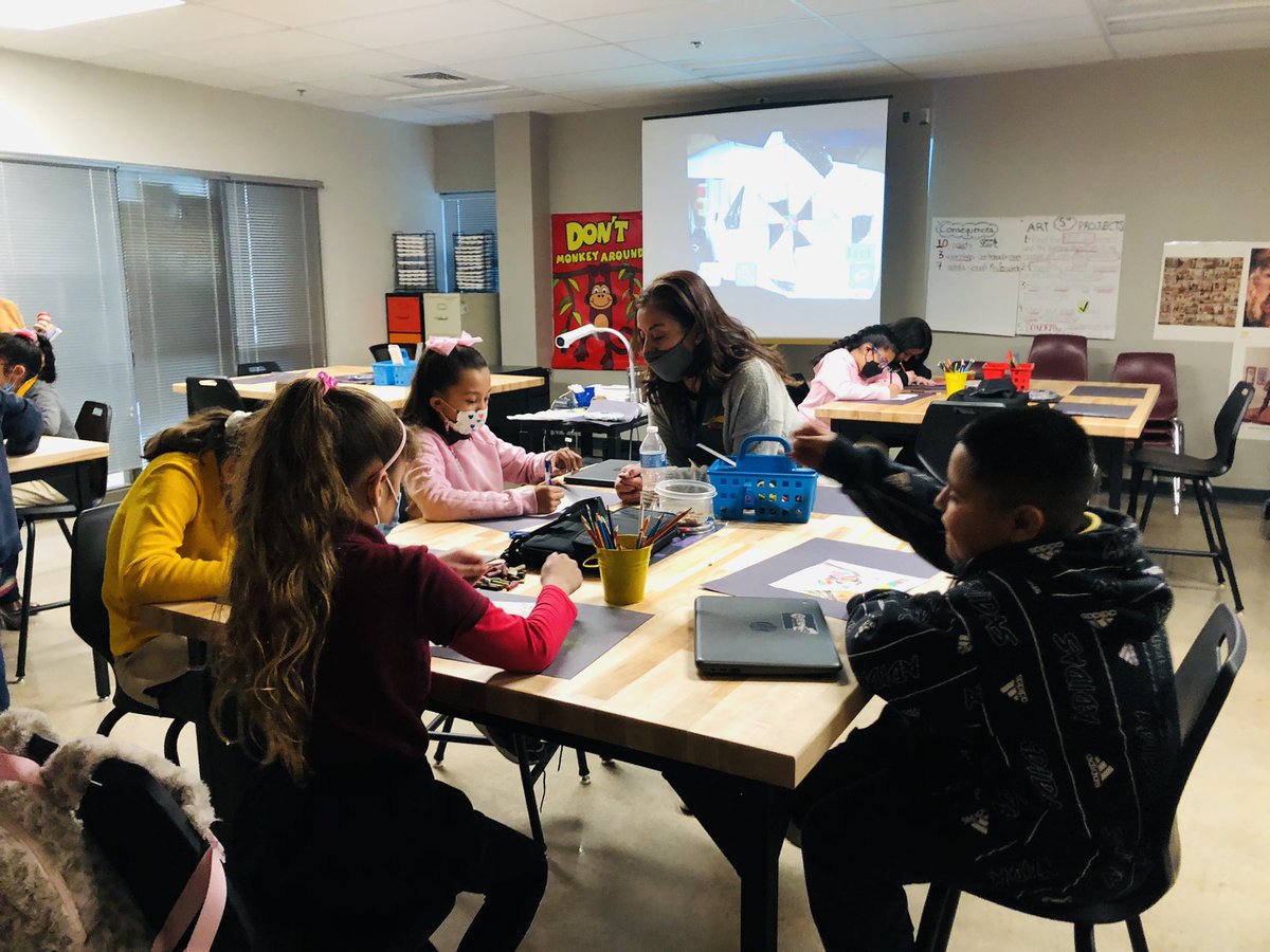 BrendaChR1's tweet photo. We have a stellar elementary fine arts program at #THEDISTRICT. Check out this beautiful new art/multipurpose room @CapistranoES. We believe in educating the whole child. #Bond2015 @YISDCFO https://t.co/2lVNgOE4Mr