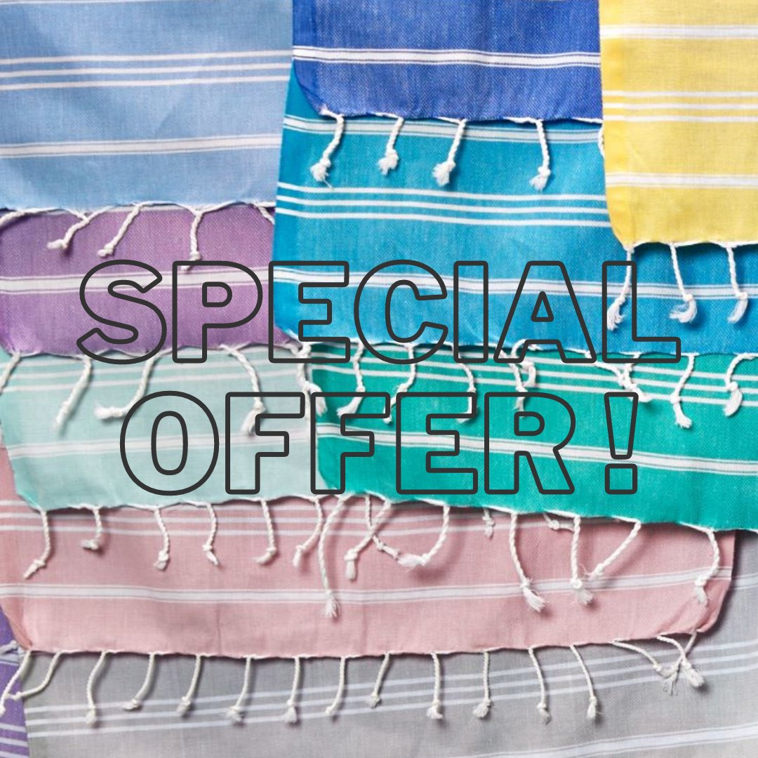 Brighten up your home! 20% off when you buy 3 small hammam towels. Ends 12/2/22 - use code Buy3offer at checkout. #giftideas #homedecorideas #styleinspo 💜