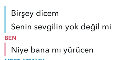 elifferdil's tweet photo. sıradan bir snap konuşması https://t.co/PVvHgJQzXz