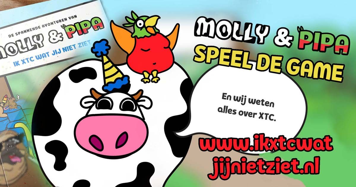 Ken jij de nieuwe game van de politie al? Molly en Pipa nemen je mee in de wereld van xtc. Je kunt de game spelen via ikxtcwatjijnietziet.nl Heb je de game gespeeld? Laat in een reactie weten wat je er van vond. #ikxtcwatjijnietziet ^SN