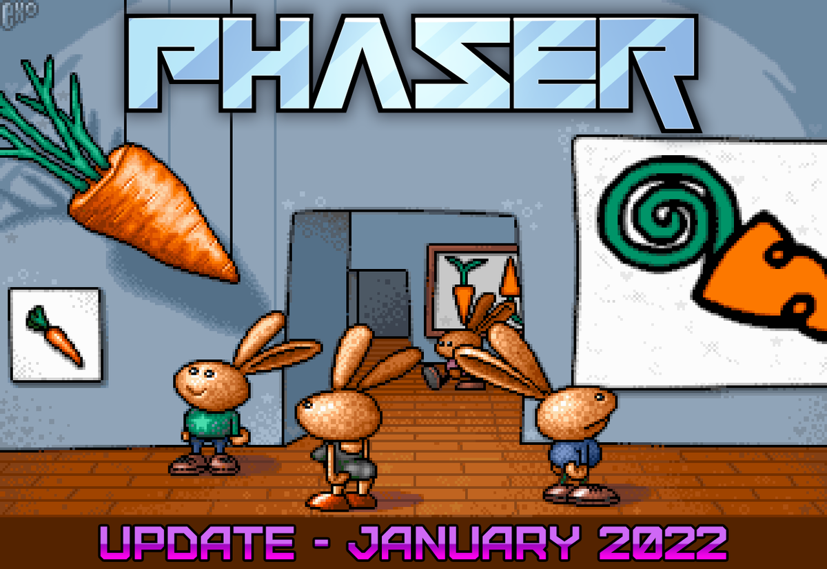 phaser_'s tweet photo. The January 2022 Phaser Round-Up is now out! Including a new book, Vampires, the Dev Log, GM Frens and more: https://t.co/g0lFIeTDjx https://t.co/j8PU0LaQJ6