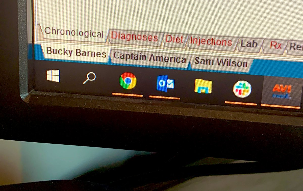zambonispice's tweet photo. I think I just found my new favorite clients at work. 😍 And because I know you are wondering, Bucky and Cap are cats and Sam is a lab. https://t.co/gSPm37oqCK