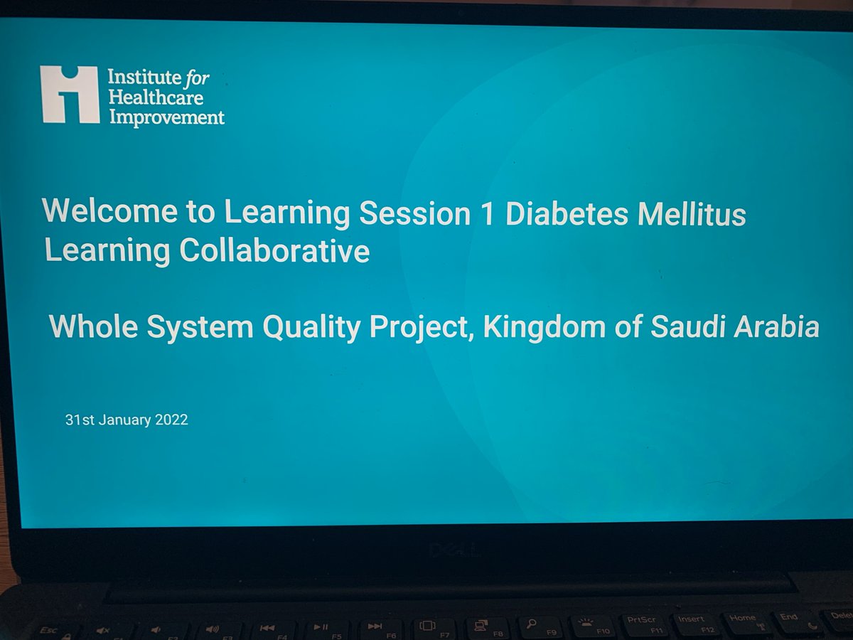Exciting yesterday to launch the IHI Diabetes Learning Collaborative in Saudi Arabia.  This is significant milestone in their Whole System Quality Journey and healthcare transformation.  Looking forward to 'all teach all learn' with our colleagues in Saudi. <a href="/TheIHI/">Institute for Healthcare Improvement (IHI)</a> <a href="/KedarMate/">Kedar Mate, MD</a>