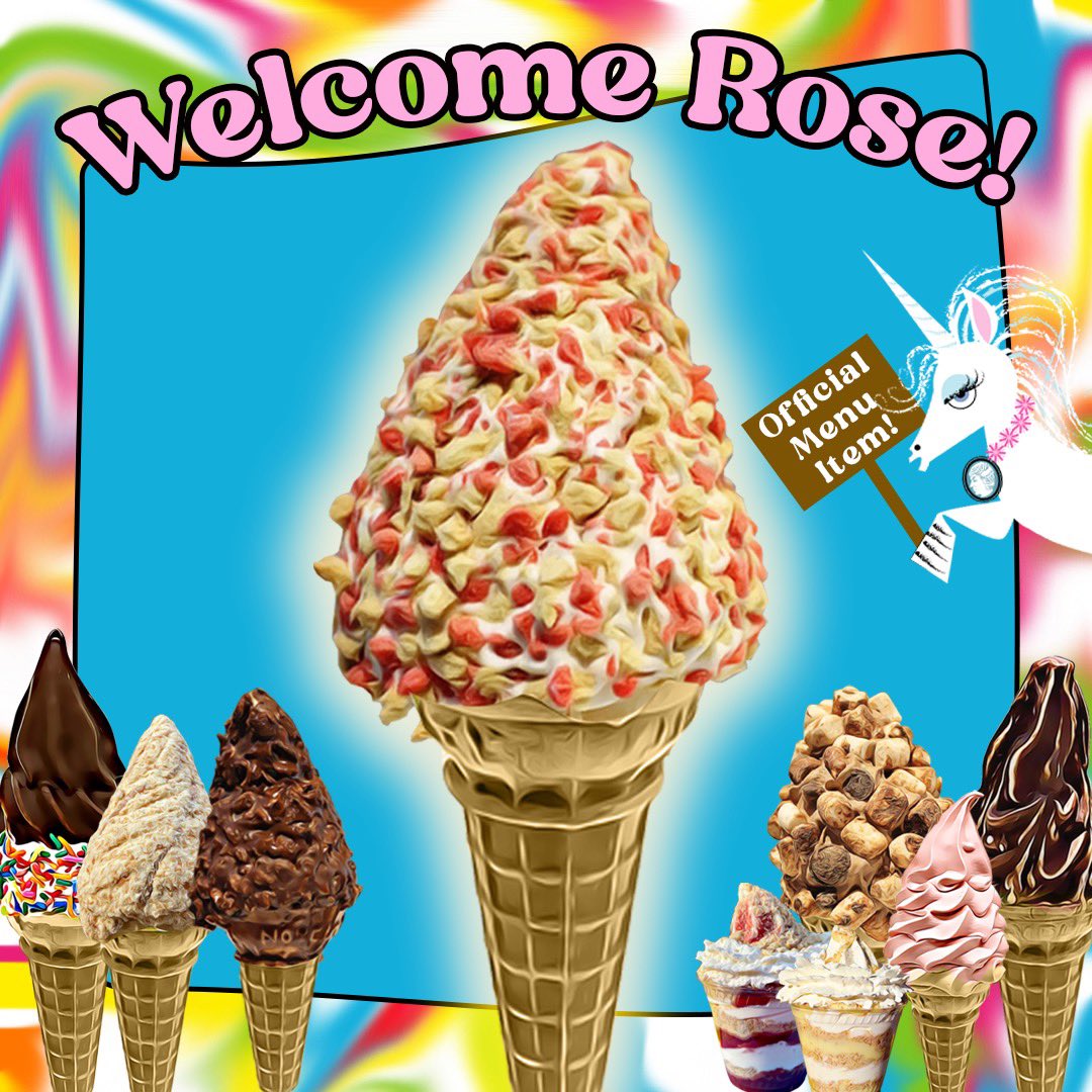 biggayicecream's tweet photo. We are THRILLED to announce the official induction of the Rose Cone to our menu! We are so excited to have this cone as a new Big Gay Ice Cream staple &amp; to continue to honor Betty White in the sweetest way possible🍦💗
#biggayicecreamsignaturecone #newsignaturecone #therosecone https://t.co/fa8BsysSHB