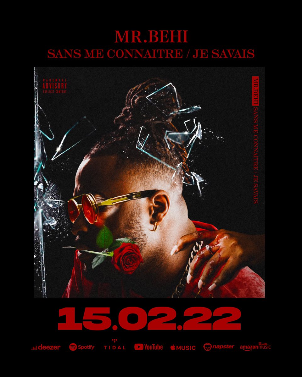 Le 15 février je vous envoie mes Premiers titres :
Sans me connaître / je savais 
Ça a pris du temps mais c’est important.
🌹🩸🌹🩸