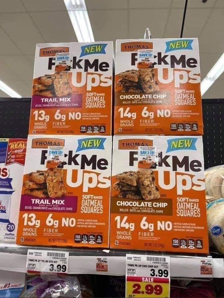 discoveraisle's tweet photo. F*ck Me Ups - now available in Whole Foods nationwide https://t.co/NnsvD6mdKr