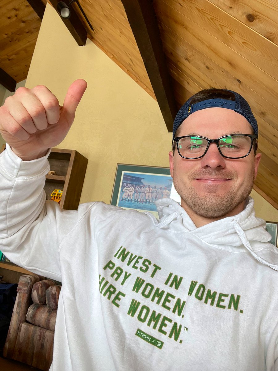 marypaigen's tweet photo. Embarking on my second Olympics with @OnHerTurf &amp; my brother put on his “Invest in Women” sweatshirt to support 👏🏻 https://t.co/8TK7tOC5YS