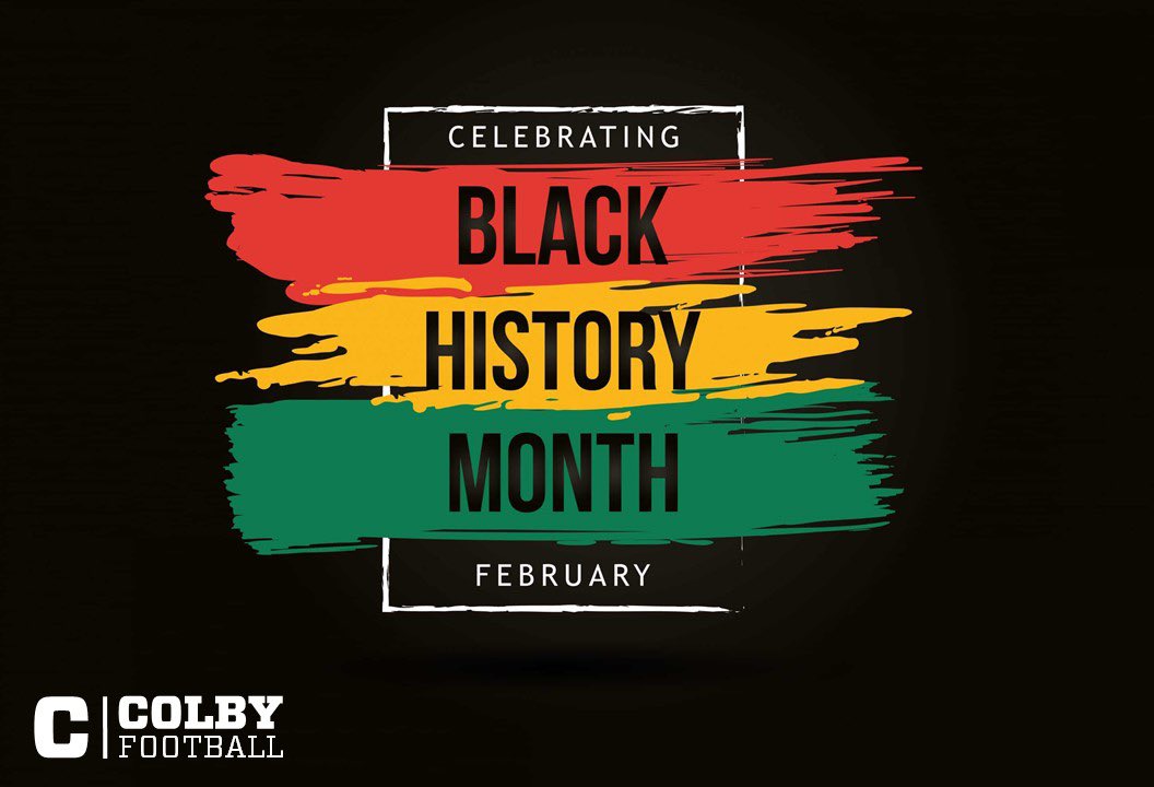 Colby Football (@colby_football) on Twitter photo Black History is American History. Throughout the month, we’ll be highlighting Black History at <a href="/ColbyCollege/">Colby College</a> and in the United States. #BlackHistoryMonth Black History is American History. Throughout the month, we’ll be highlighting Black History at <a href="/ColbyCollege/">Colby College</a> and in the United States. #BlackHistoryMonth