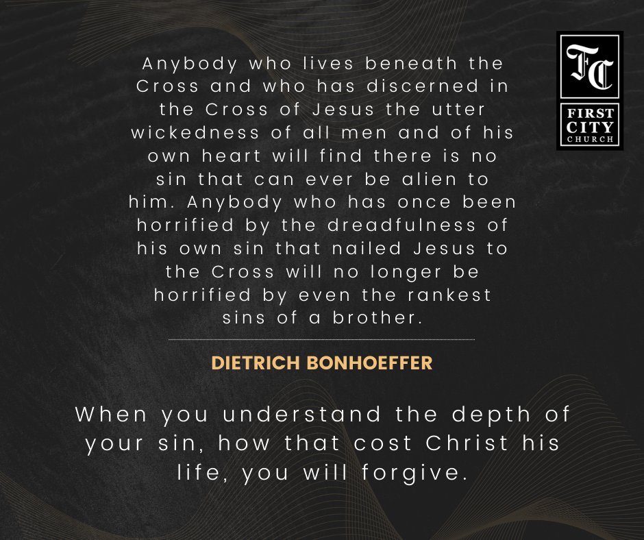 FirstCityNE's tweet photo. This past Sunday, we reflected on what does it mean when we pray "Forgive us our debts." Listen to the sermon here: https://t.co/tAsoZ7YVZp https://t.co/CGSKWMxKtF