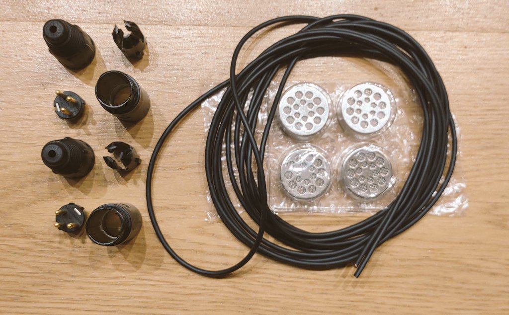 New components have started to arrive, the plan is to make a prototype ambisonic microphone.

#diyaudio #ambisonics #fieldrecording #electronics #diy #catharticaudio