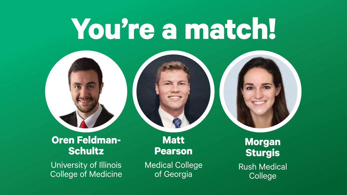 Rush Urology (@rushurology) on Twitter photo We're proud to welcome our newest urology residents Oren, Matt and Morgan to the <a href="/RushUrology/">Rush Urology</a> family. #MatchDay #UroMatch #AUAMatch We're proud to welcome our newest urology residents Oren, Matt and Morgan to the <a href="/RushUrology/">Rush Urology</a> family. #MatchDay #UroMatch #AUAMatch