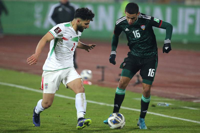 _JMcAuley's tweet photo. A 1-0 defeat in Iran means #UAE sit three points ahead of Lebanon, &amp; four above Iraq, in race for #WorldCup play-off place.

Report on the loss in Tehran, &amp; how it leaves Bert van Marwijk's side with two matches left: https://t.co/Y2j1kOhv4v #AsianQualifiers https://t.co/kUrnbrkOwj