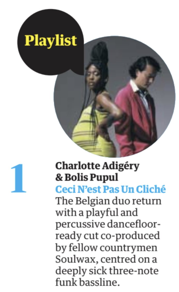 ehm, hello? thank you @guardianmusic @guardian!! (@ben_bt @laurasnapes)