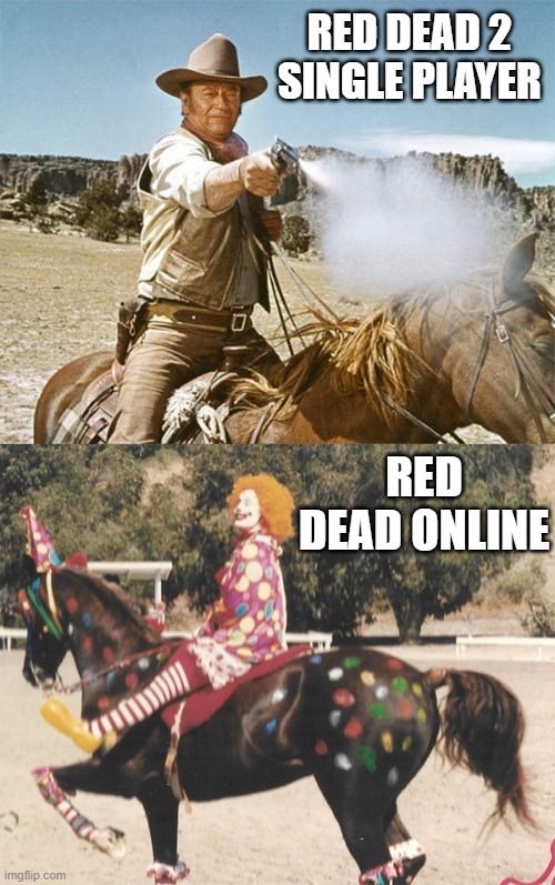 Mister_MiltonRD's tweet photo. @RockstarGames #SaveRedDeadOnline #BoycottRockstarGames Stop this Joke https://t.co/YdinzQ58da