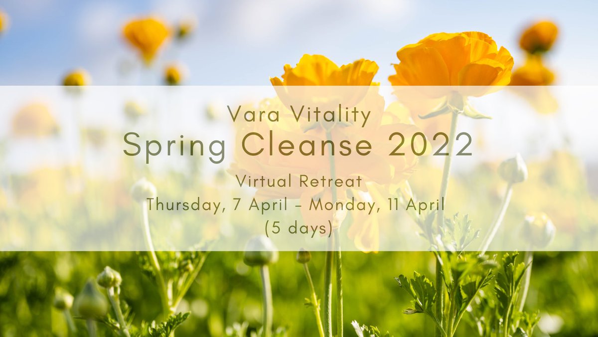 GeetaVara's tweet photo. It will soon be that time of year #ayurveda #springdetox 

More details:
https://t.co/kBzpbqj38p https://t.co/q5EyyP8phb