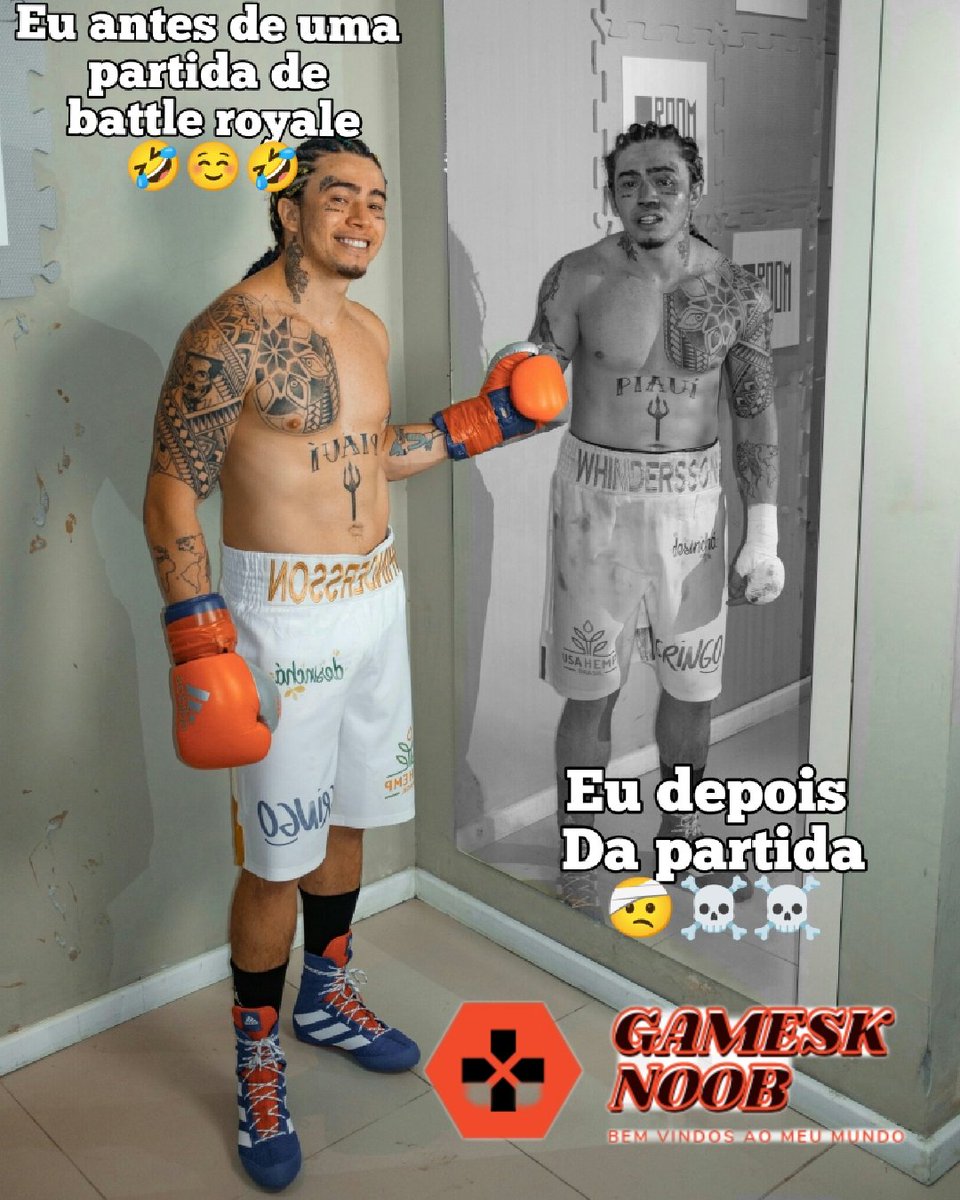 GameSK Noob (@gamesk_noob) on Twitter photo Kkkkkkkkkk bem eu jogando Apex Legends e COD Warzone 🤕🤣🤣
Brincadeira
Tive que fazer esse meme usando a foto desse cara que admiro de montão que é o <a href="/whindersson/">Whindersson</a>
Simplesmente fantardigo Kkkkkkkkkk bem eu jogando Apex Legends e COD Warzone 🤕🤣🤣
Brincadeira
Tive que fazer esse meme usando a foto desse cara que admiro de montão que é o <a href="/whindersson/">Whindersson</a>
Simplesmente fantardigo