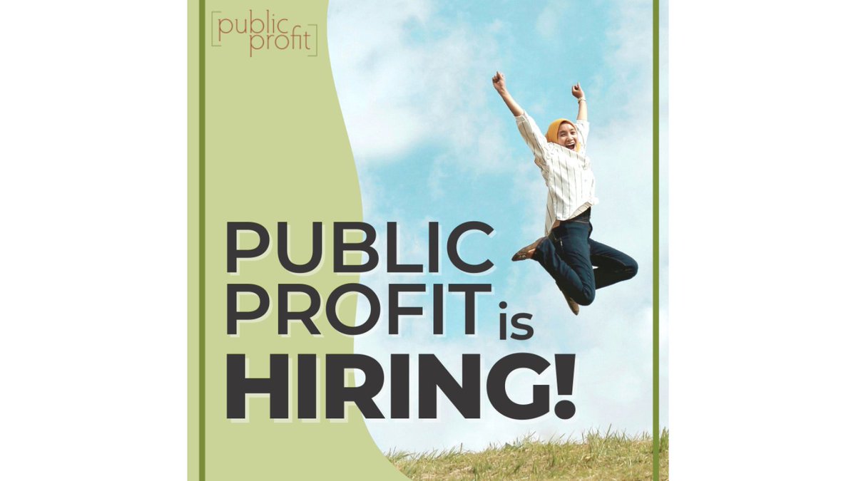 Public_Profit's tweet photo. Are you a non-profit professional motivated by gathering and analyzing data to make a difference? Check out our open Associate role: https://t.co/RAZiHsjUpK

#publicprofit #oaklandjobs #nonprofitjobs https://t.co/x81PQ2qOR6