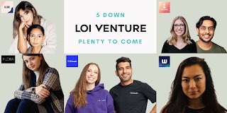 We just closed our first 5 investments for @loiventure and couldn’t be prouder of the group shaking things up. This is a diverse batch of hungry founders challenging their industries for all the best reasons. Excited to be in your corner for the road ahead.