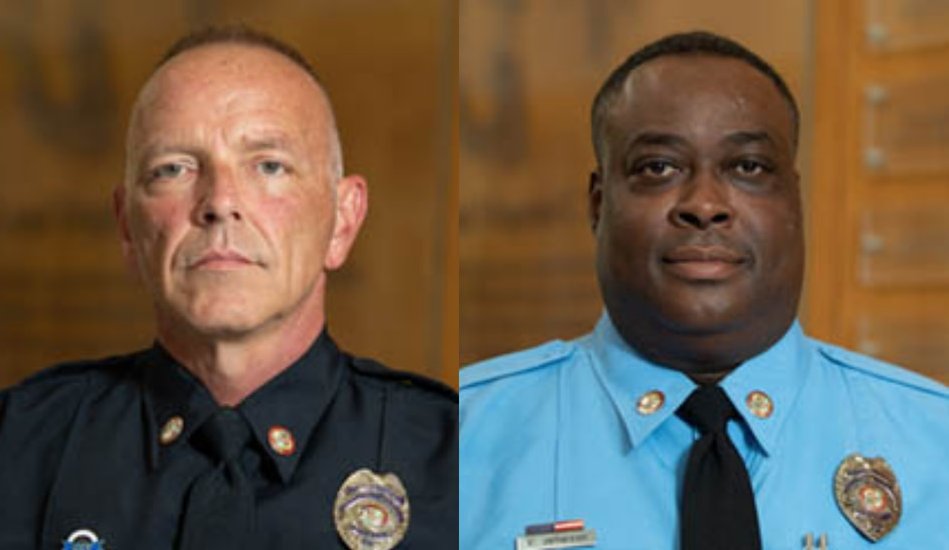 BNONews's tweet photo. Officers killed in shooting at Bridgewater College in Virginia identified:

- Campus Police Officer John Painter
- Campus Safety Officer J.J. Jefferson https://t.co/58ZADpM2YK