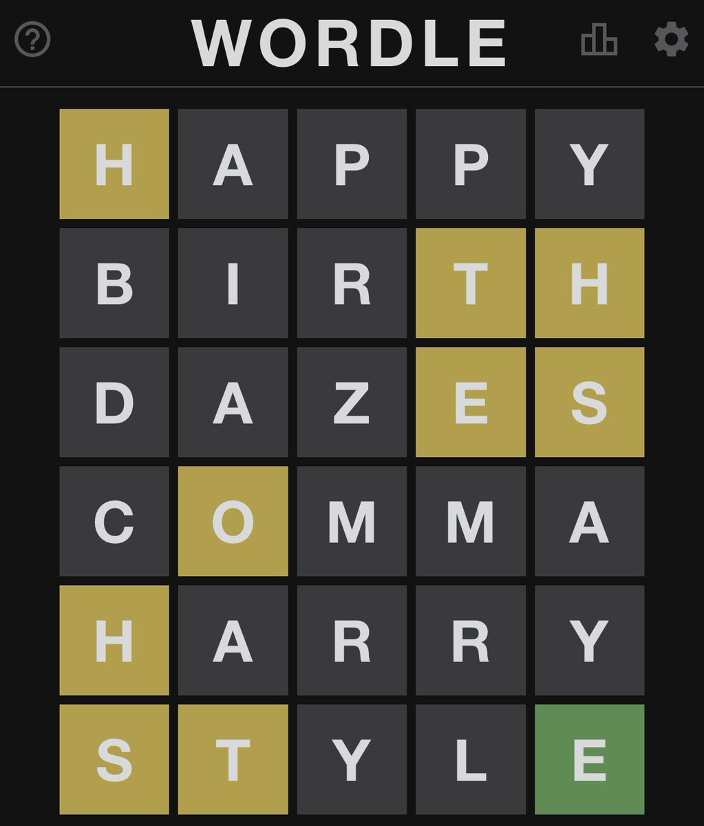 Ruined my Wordle streak for the King.