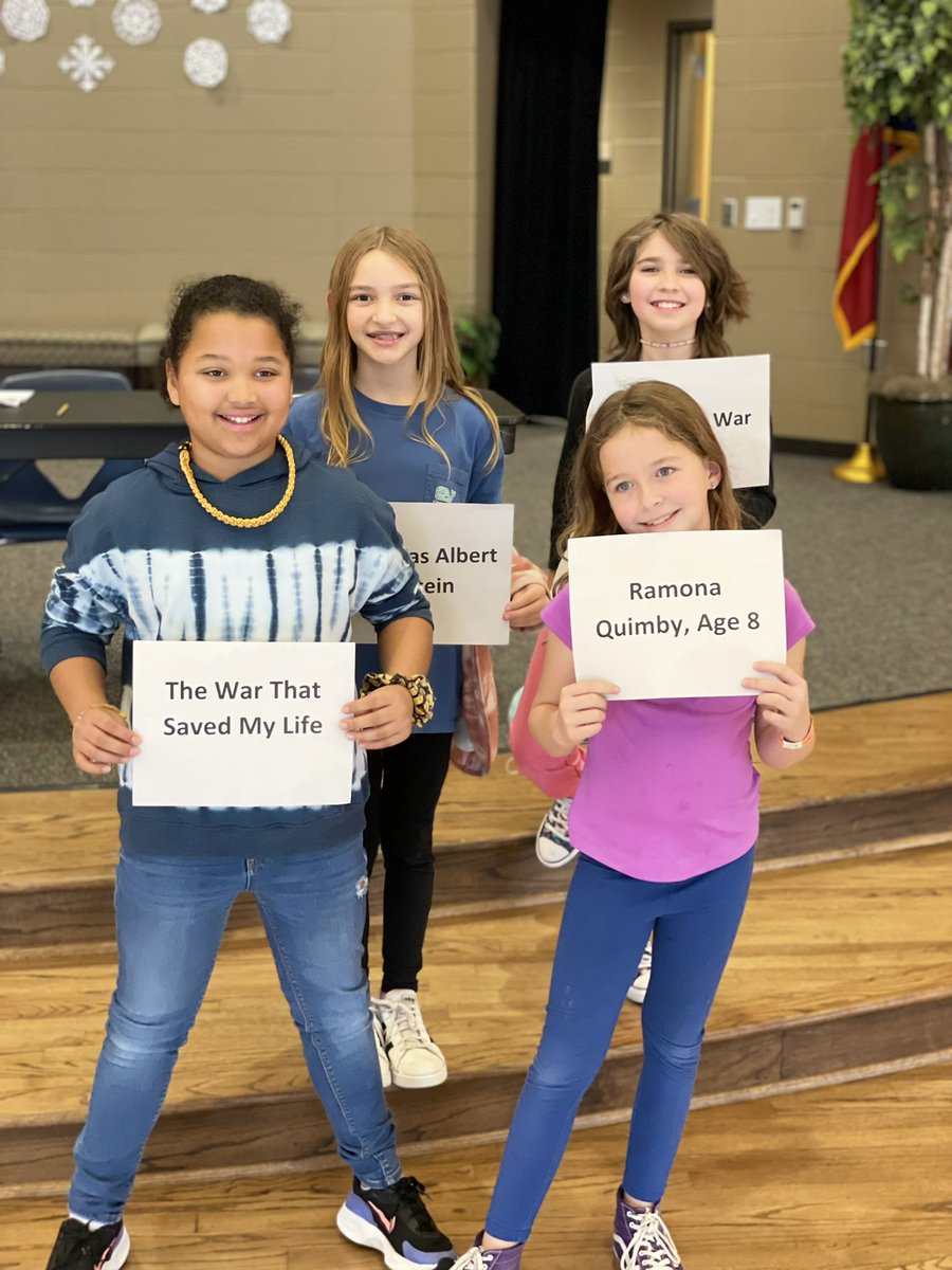 Congratulations to all students who participated in the French campus Name the Book competition today.  Our winning 4th grade team only missed 3 questions.  I can’t wait to see them in action at the district competition in March!