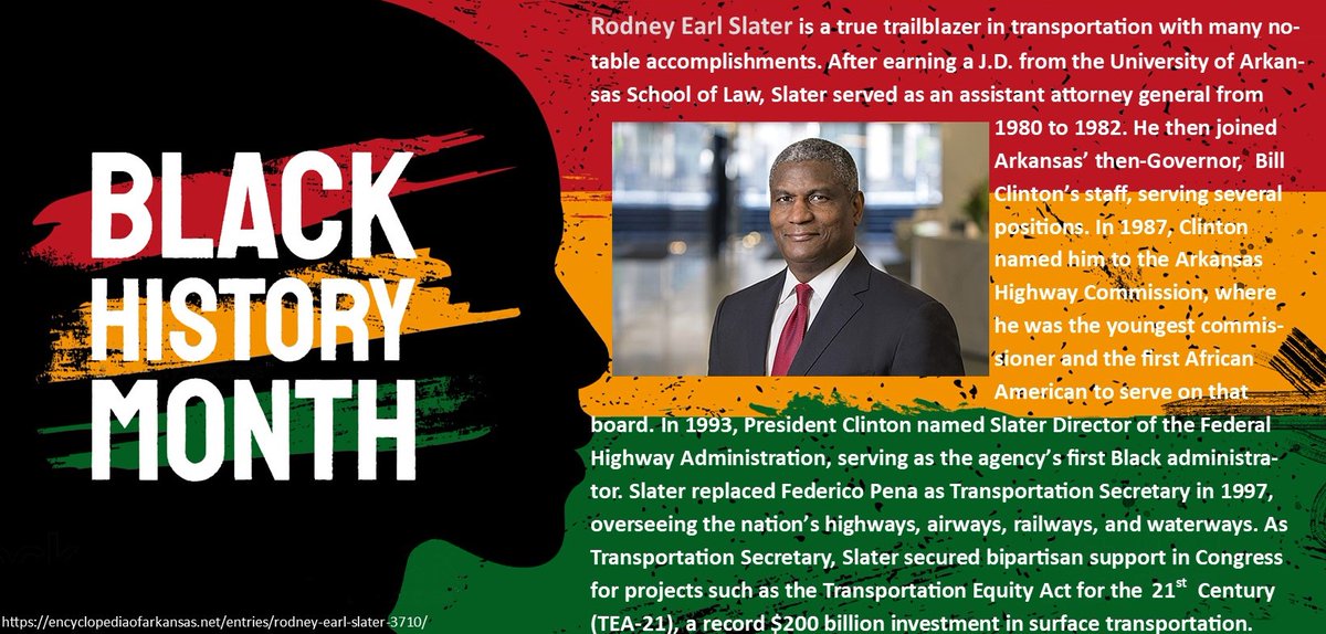 In honor of Black History Month, Metroplan pays homage to African Americans who impacted transportation throughout the years and continue to do so today. #BlackHistoryMonth #BHM2022 #Transportation