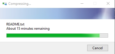 Gamejoans's tweet photo. Biggest README.txt% WR #Windows #readme #compressing https://t.co/nE6vbBJTbl