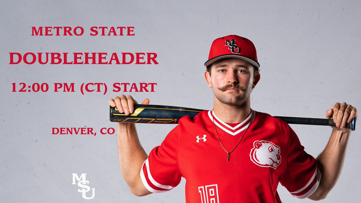 MSUBeaversBASE's tweet photo. Opening Day here in Denver, CO‼️
Our double header begins at 12:00PM (CT)⚾️

#Boom #Buildthedam https://t.co/0oZkp9O0y2