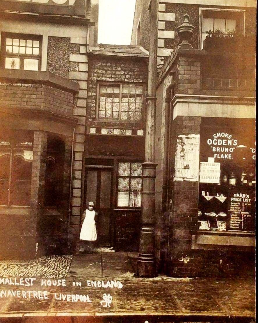 1910 Smallest House in England, Wavertree, Liverpool