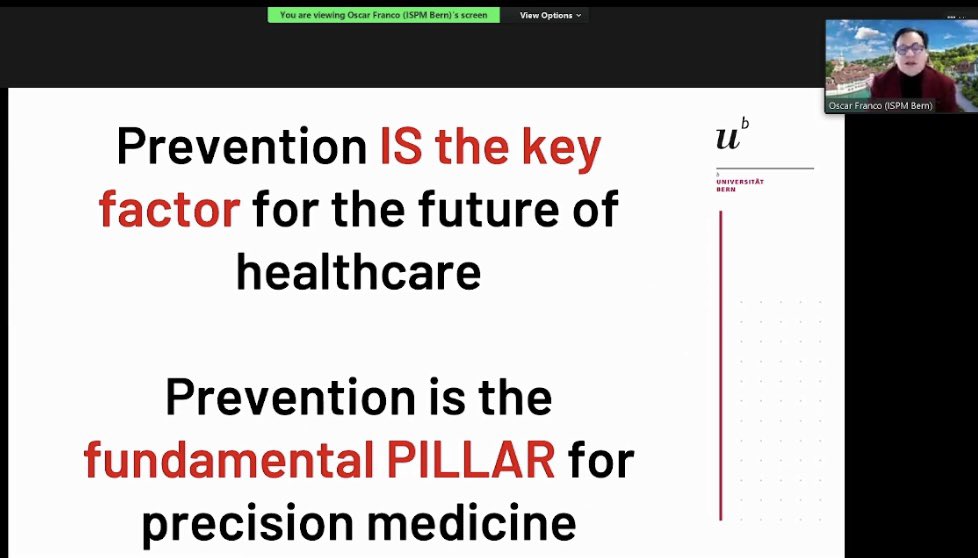 SSPHplusatEXPO's tweet photo. Prof. Dr. Óscar Franco from @ISPMBern in collaboration with Dr. Thomas Boillat from @MBRUniversity special guest of @Swiss_Pavilion discussed about prevention and digitalization in Public Health. Prevention as key factor for the future. #swisspavilion #ssphplus  #Expo2020Dubai https://t.co/omzGh15i72