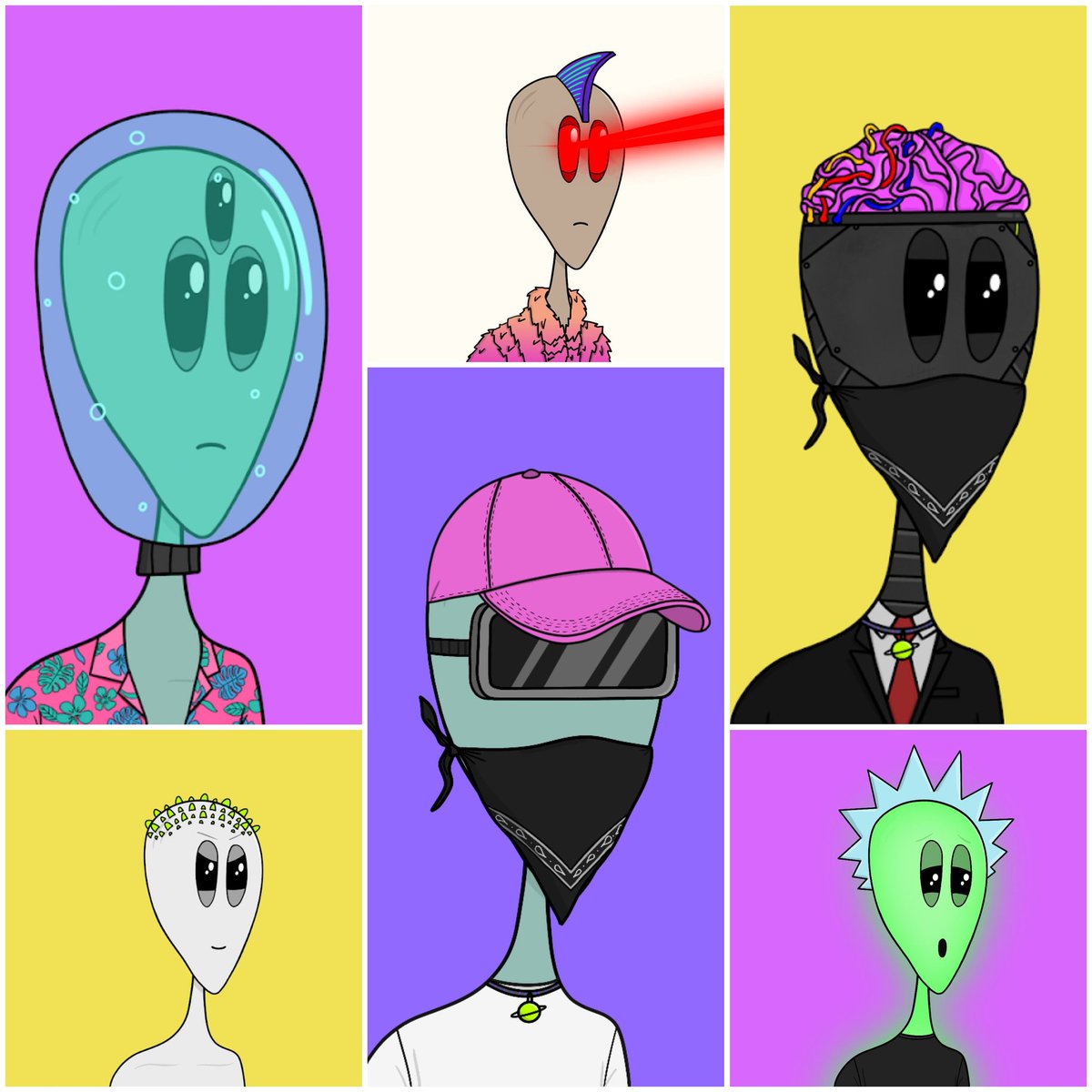RT @Geepsaps: @ashrobinqt Check out some @thelonelyaliens. OG aliens solid community and fucking fire art https://t.co/hcubrg02Yj