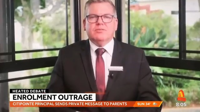 The principal of a Brisbane Christian college under fire for threatening to expel gay and transgender students, has defended the school's new enrolment contract. @alexlewisjourno #7NEWS https://t.co/fRbQ3llvxn